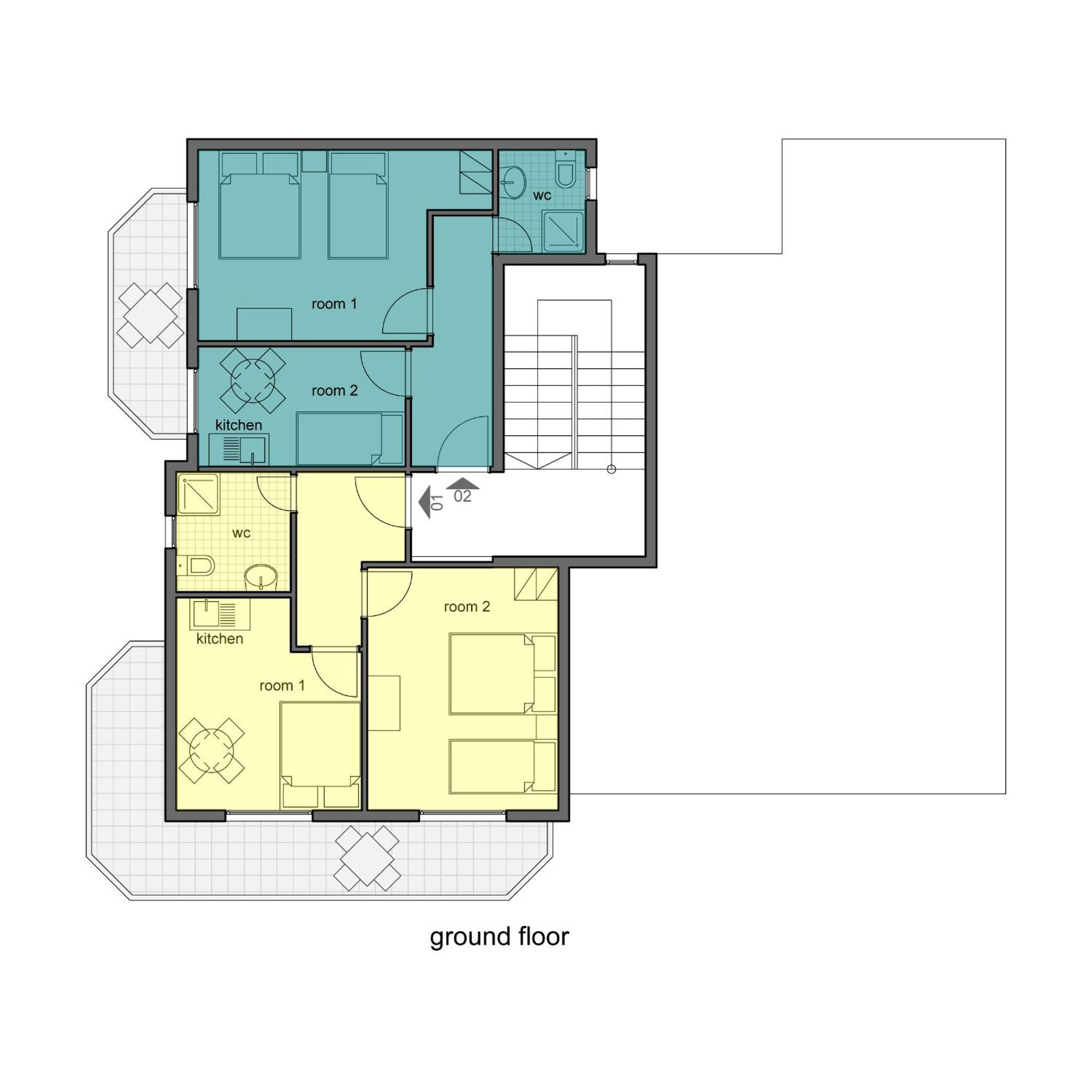 Apartments Stavroula Ηospitality Nea Nea Vrasna Zewnętrze zdjęcie